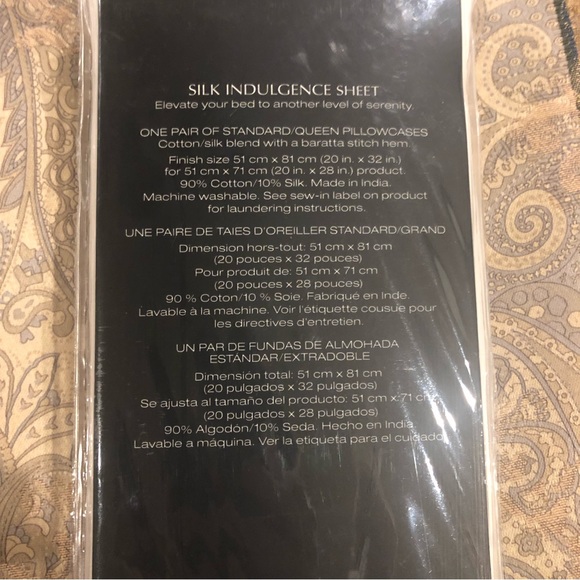 NWT Donna Karan Silk Indulgence Ivory Pillowcase Set - Picture 9 of 11